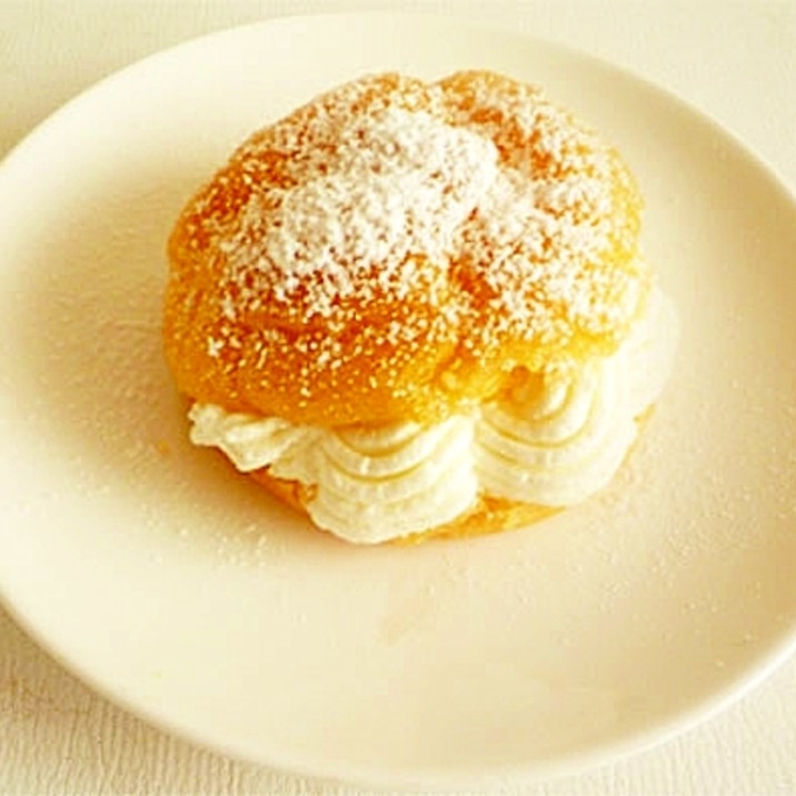 卵1個で簡単 シュークリーム